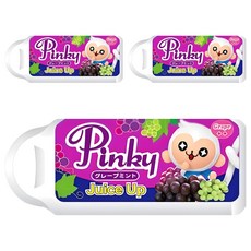Pinky 薄荷糖 葡萄口味, 清涼爽口，口齒留香, 7g, 3個