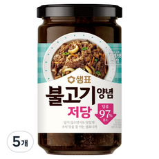 Sempio 膳府 低糖烤肉調味料, 430g, 5個