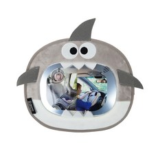 OrganicFactory 汽車座椅孩童觀察後視鏡, 鯊魚款, 1入