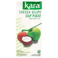 kara 佳樂 SANTAN 濃縮椰漿, 1L, 1瓶