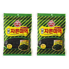 오뚜기옛날 자른미역, 80g, 2개