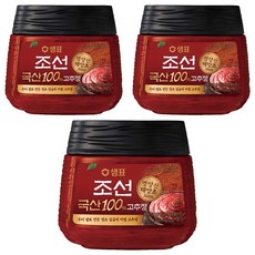 Sempio 膳府 國產朝鮮辣椒醬, 1kg, 3個