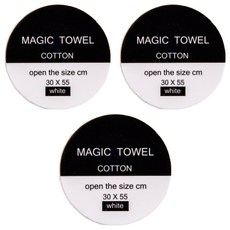 원이네 일회용 코인 샤워 타월, 30개입, 3개