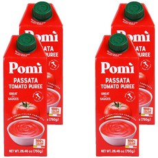 Pomi Passata 蕃茄醬, 750g, 4個