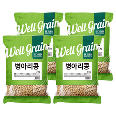 두보식품 웰그레인 병아리콩, 2kg, 4개