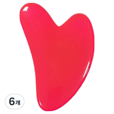 BM Design 舒適刮痧按摩器, 6個, 亮粉色