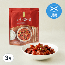 캐비아 을지로보석 매운 돼지갈비찜 (냉동), 600g, 3개