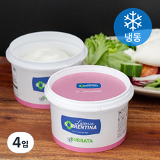 소렌티나 부라타 치즈 (냉동), 125g, 1개입, 4개