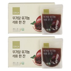 ORGAORGA WHOLE FOODS 無加糖石榴飲 10包入, 140ml, 20包