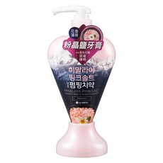BAMBOO SALT 竹鹽 喜馬拉雅粉晶鹽牙膏 花香薄荷, 285g, 1瓶
