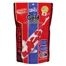Hikari 高夠力 錦鯉錦金飼料 浮水性 增豔主食, 500g, 1包