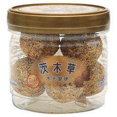 Catfeet 木天蓼球, 幫助貓咪舒壓, 清潔牙齒好幫手, 療癒系貓咪啃咬玩具球，5入, 1罐, 木天蓼