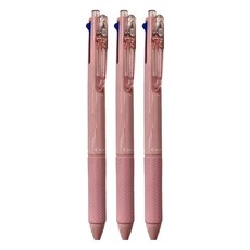 PILOT 百樂 Acroball 輕油2 + 1多功能筆 0.5, 柔粉, 3支