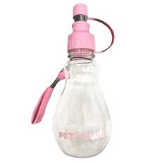 PET CLUB時尚戶外飲水器H258, 寵物外出便攜水壺, 單手操作, 輕巧方便, 顏色隨機, 1個