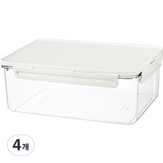 리템 에코스냅 밀폐용기 5호 IVORY, 단품, 4개