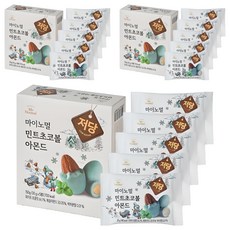 마이노멀 민트초코볼 아몬드, 150g, 3개