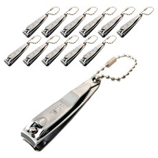CHILSUNG 磨甲器 指甲剪 小型, 銀色, 12個
