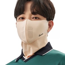 네이팡 넥타입 스포츠 훼이스 가드 마스크, 라이트스킨, 1개
