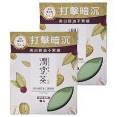 TEAPOWER 茶寶 潤覺茶 茶籽綠豆薏仁潔顏皂, 100g, 2個