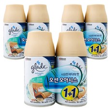 그레이드 자동분사 방향제 오션 이스케이프 리필, 269ml, 6개