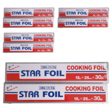 Star Foil 鋁箔紙 25cm x 30m, 8個