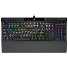 海盜船 CORSAIR 機械式鍵盤 中文, K70 PRO RGB, 茶軸, 黑色, 1個