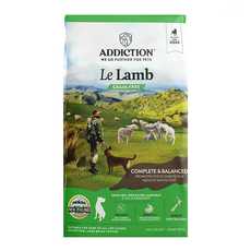ADDICTION 自然癮食 全齡犬 無穀草飼羊 乾糧, 羊肉, 9000g, 1袋
