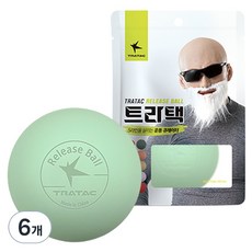 트라택 릴리즈 마사지볼 기본형, 민트리프, 6개