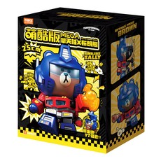 BLOKEES 布鲁可 變形金剛 x LINE FRIENDS 聯名可動積木公仔 正版 公司貨 限量款, 1個