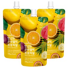 sugarlolo 蒟蒻果凍飲 熱帶水果口味, 150g, 3個