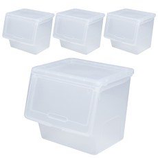 루맥스 슬라이딩 리빙박스, 스모그, 대형, 4개