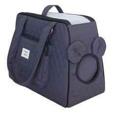 초코펫하우스 에브리데이 캐리온백 + 이너 커버 세트, 그레이, 1개