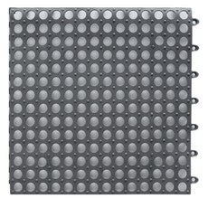 Newris 防滑浴室墊 30.5 x 30.5 x 0.8 cm, 灰色, 10個