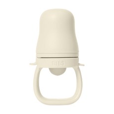 BIBS 咬咬棒輔食器, 1個, 象牙白