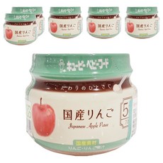 kewpie 極上嚴選日本蘋果泥 5M 70g*6罐 (5個月以上寶寶適用 不含七大過敏原), 蘋果