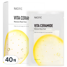 네시픽 비타 세라마이드 모이스처 마스크팩 30g, 1개입, 40개