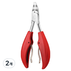 Librika 多功能指甲剪 6.5 x 13.5 cm, 2個, 紅色