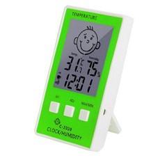 電子濕度溫度計, 綠色