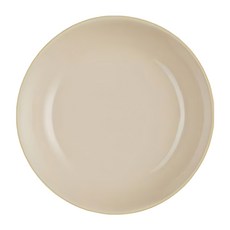 LE CREUSET 瓷器深圓盤, 芥末黃, 1個