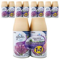 그레이드 자동분사 방향제 라벤더 & 바닐라 리필, 269ml, 10개, 라벤더 앤 바닐라