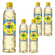OTTOGI 不倒翁 3倍釀造醋, 5瓶, 900ml