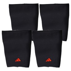 adidas 愛迪達 Recovery系列 膝關節用彈性透氣護套, 黑色, 4個