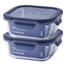 락앤락 인디고 글라스, 2개, 800ml