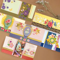 From&To 花朵零用錢信封組 FB1014, 混合顏色, 6個