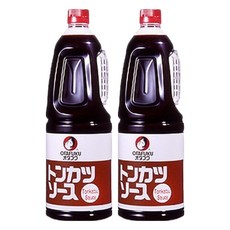 OTafUKU 御多福 炸豬排醬 2.1kg, 2瓶