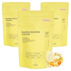 청정생활 캡슐 세탁조 클리너 6p, 90g, 3개