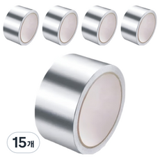 엠페니 다용도 알루미늄 방수 호일 테이프 3.7cm x 2.8m, 15개