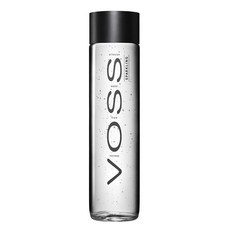 VOSS 芙絲 挪威天然礦泉水 玻璃瓶裝 800ml，蟬連2年全球前10大好水第1名, 1瓶