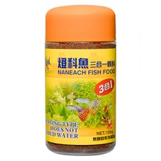 AQUAFUN 水之樂 燈科魚三合一飼料, 100g, 1瓶