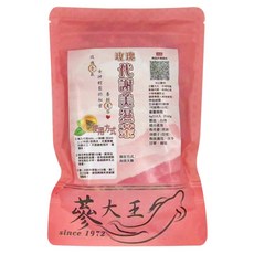 蔘大王 玫瑰代謝美濕茶包, 6g, 1袋